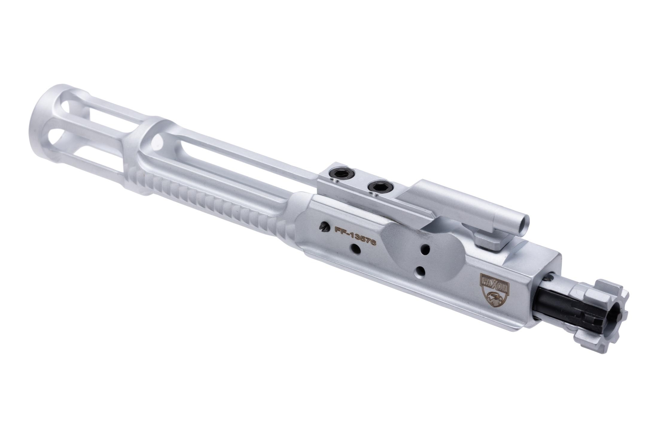 Faxon Firearms Superfinished 5.56 NATO Gunner Lightweight Bolt Carrier Group - Chrome